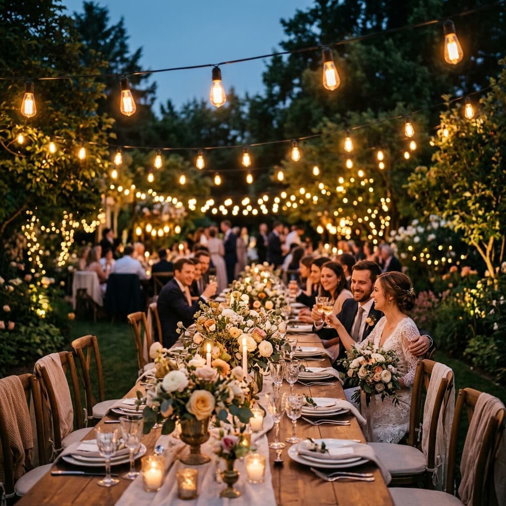 Як обрати ретро гірлянду для весілля: повний гід 2026