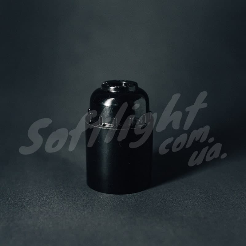 Патрон Е27 Чорний