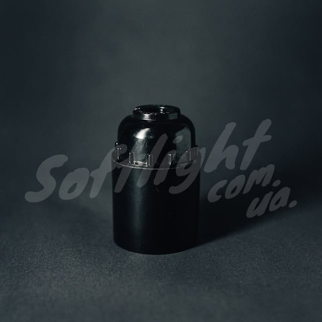 Патрон Е27 Чорний