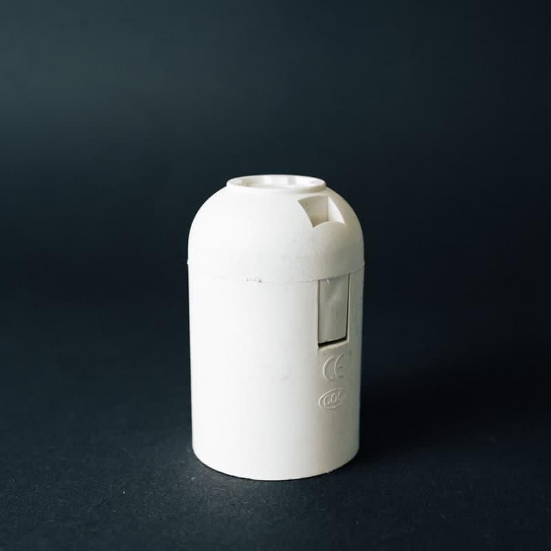 Патрон Е27 Білий