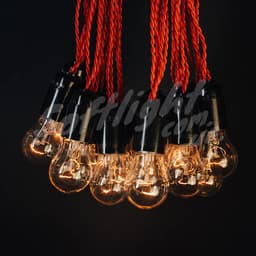 Гірлянда 10 метрів 20 ламп (червона) - 2