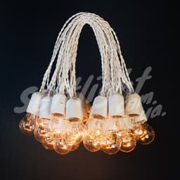 Гірлянда 15 метрів 30 ламп (біла) - 1