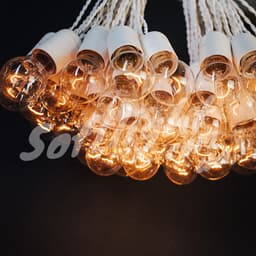 Гірлянда 20 метрів 40 ламп (біла) - 2