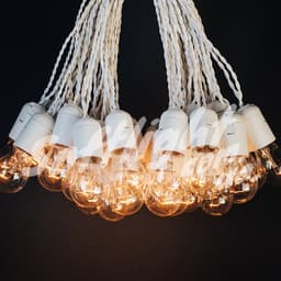 Гірлянда 20 метрів 40 ламп (біла) - 4